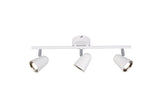 Trio Toulouse Foco LED de plástico estera blanca R82123131