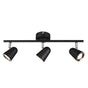 Foco Trio Toulouse LED 3 luces 3000K 48cm negro mate — ref. R82123132 (1)