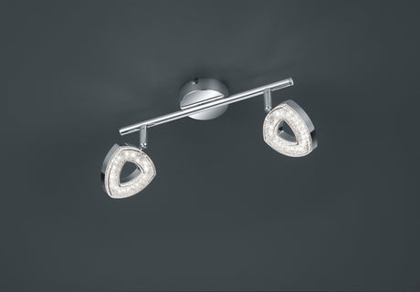 Foco Trio Tours LED cromo 3000K regulable 30cm R82132106