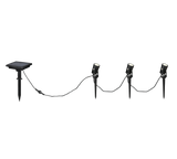 Foco de exterior Trio Obidos LED solar portátil 3 luces negro mate 4000K IP44 R83256332 - vista 3