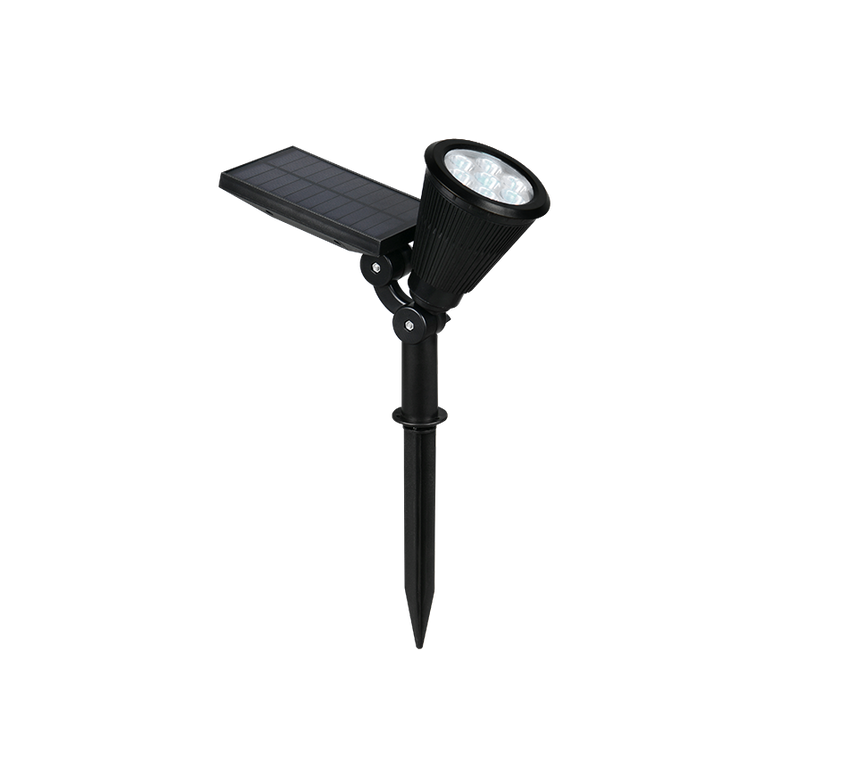 Foco de exterior Trio Festival LED solar portátil negro mate sensor crepuscular IP44 R84756232