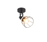 Foco Trio Jerome LED negro mate 2700K Ø14cm R86231732