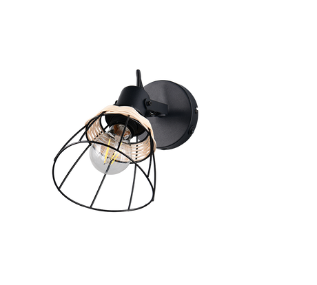 Foco Trio Jerome LED negro mate 2700K Ø14cm R86231732