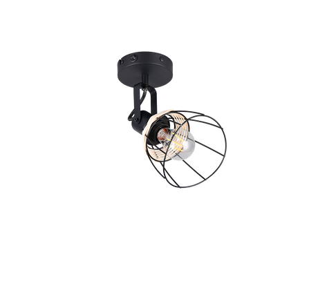 Foco Trio Jerome LED negro mate 2700K Ø14cm R86231732