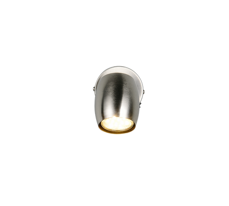 Foco Trio Nancy LED níquel mate 3000K Ø7cm R86261707