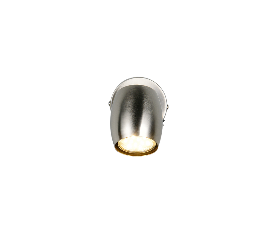 Foco Trio Nancy LED níquel mate 3000K Ø7cm R86261707