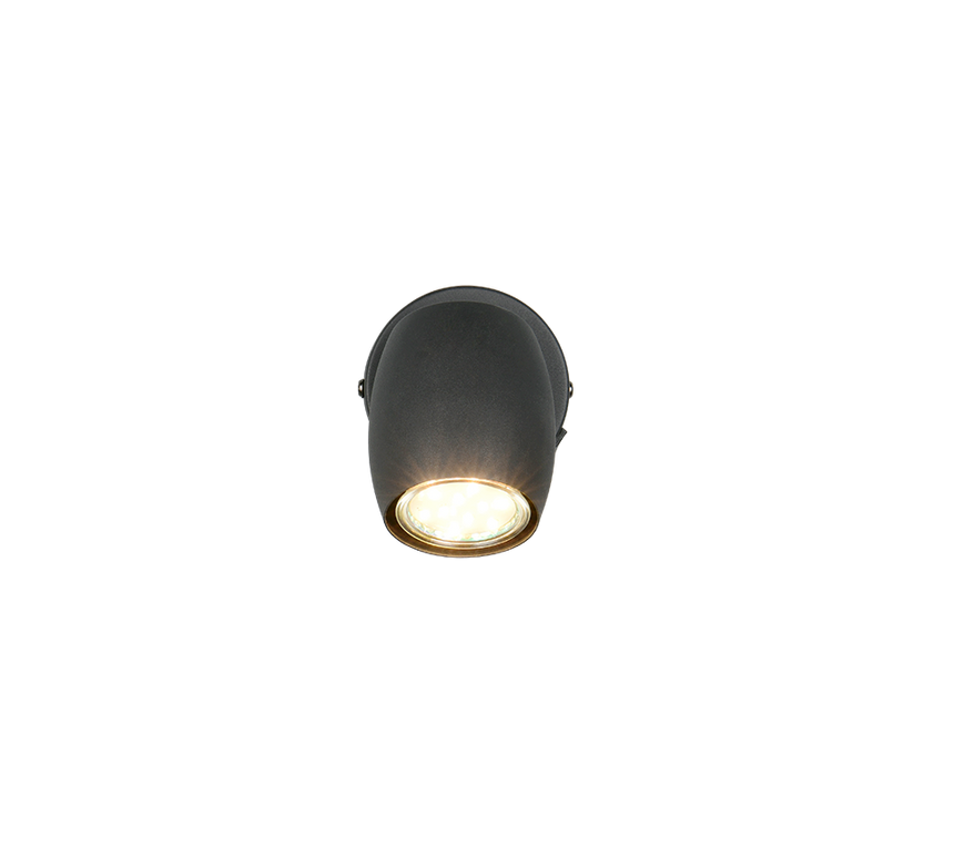 Foco Trio Nancy LED negro mate 3000K Ø7cm R86261732