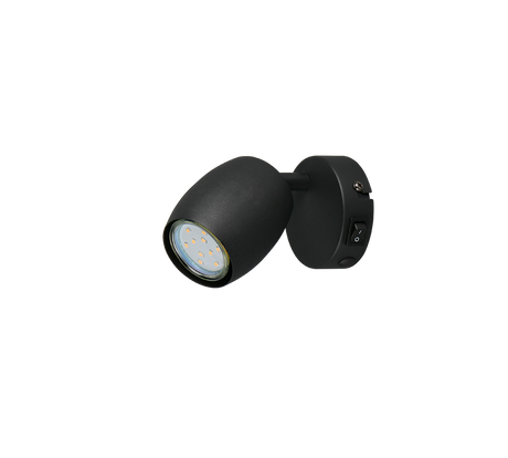 Foco Trio Nancy LED negro mate 3000K Ø7cm R86261732
