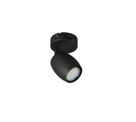 Foco Trio Nancy LED negro mate 3000K Ø7cm R86261732