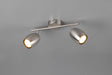 Foco Trio Nancy LED níquel mate 3000K Ø7cm R86262007