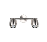 Foco Trio Nancy LED níquel mate 3000K Ø7cm R86262007