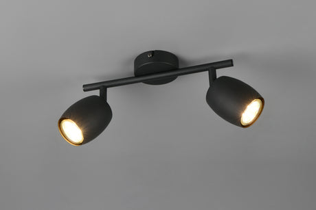 Foco Trio Nancy LED negro mate 3000K Ø7cm R86262032