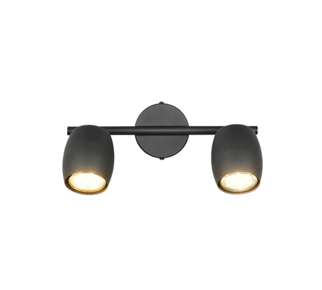 Foco Trio Nancy LED negro mate 3000K Ø7cm R86262032