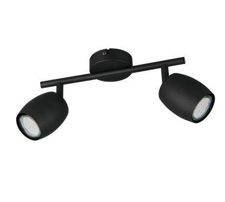 Foco Trio Nancy LED negro mate 3000K Ø7cm R86262032