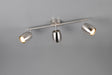 Foco Trio Nancy LED níquel mate 3000K Ø7cm R86263007