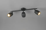 Foco Trio Nancy LED negro mate 3000K Ø7cm R86263032