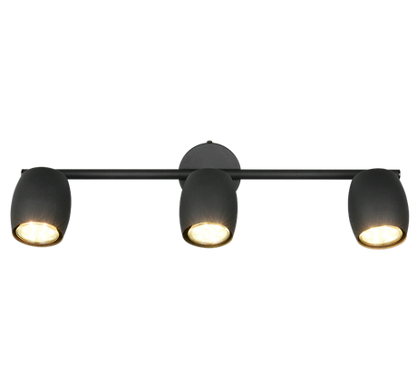 Foco Trio Nancy LED negro mate 3000K Ø7cm R86263032