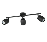 Foco Trio Nancy LED negro mate 3000K Ø7cm R86263032