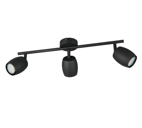 Foco Trio Nancy LED negro mate 3000K Ø7cm R86263032