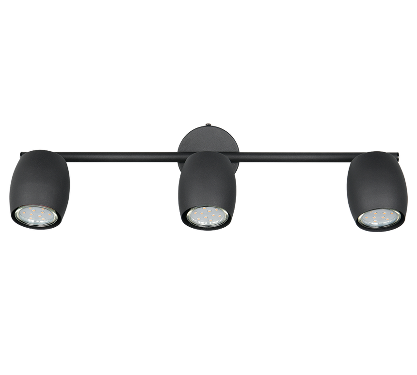 Foco Trio Nancy LED negro mate 3000K Ø7cm R86263032