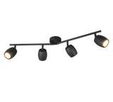 Foco Trio Nancy LED negro mate 3000K Ø7cm R86264032