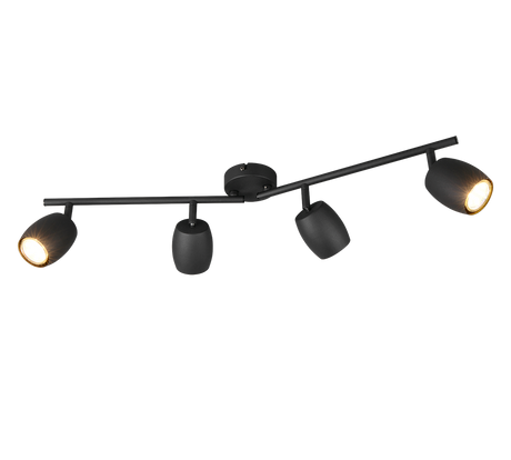 Foco Trio Nancy LED negro mate 3000K Ø7cm R86264032