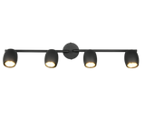 Foco Trio Nancy LED negro mate 3000K Ø7cm R86264032