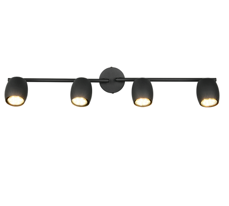 Foco Trio Nancy LED negro mate 3000K Ø7cm R86264032