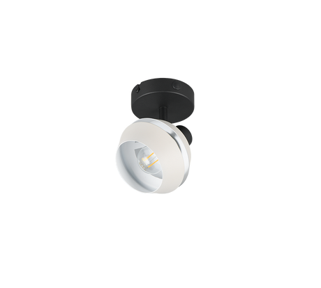 Foco Trio Isla LED gris cálido 2700K 12cm R86361076