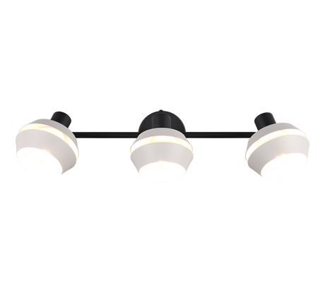 Foco Trio Isla LED gris cálido 2700K 54,8cm R86363076