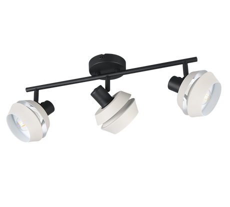 Foco Trio Isla LED gris cálido 2700K 54,8cm R86363076