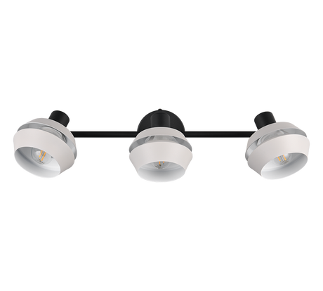 Foco Trio Isla LED gris cálido 2700K 54,8cm R86363076