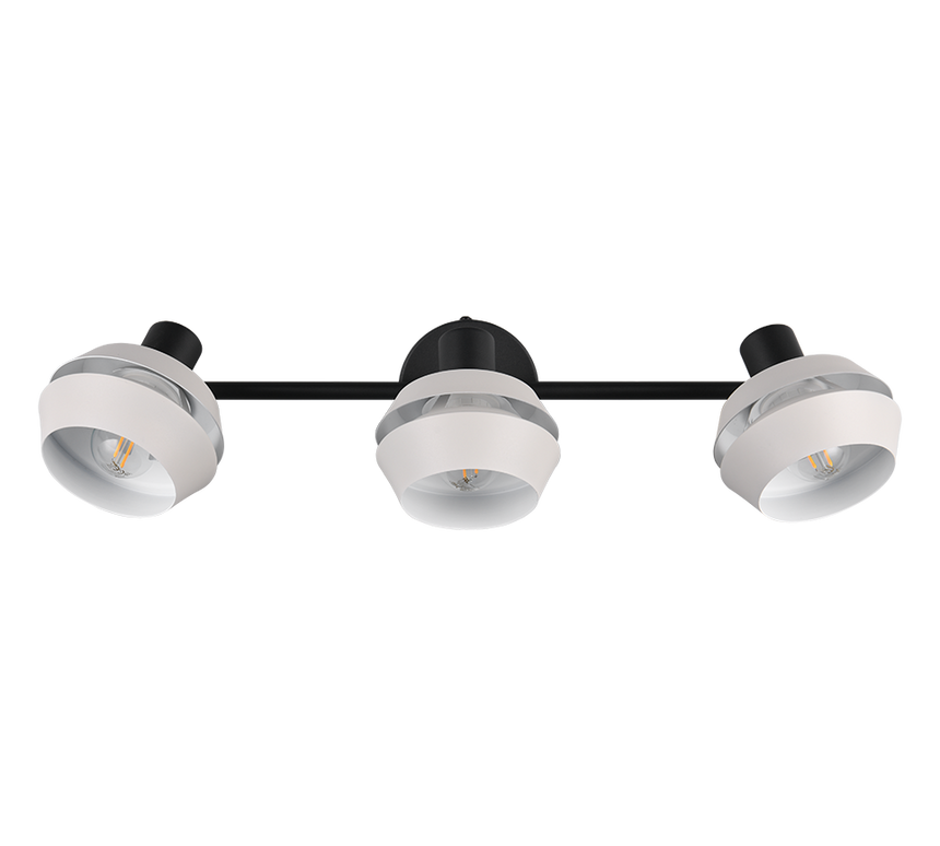 Foco Trio Isla LED gris cálido 2700K 54,8cm R86363076