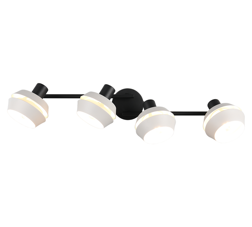 Foco Trio Isla LED gris cálido 2700K 72cm R86364076