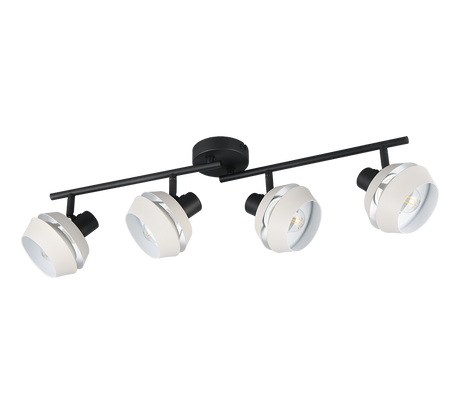 Foco Trio Isla LED gris cálido 2700K 72cm R86364076