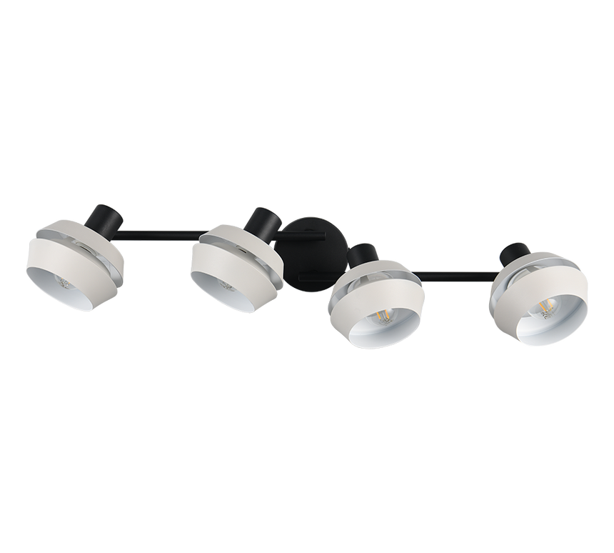 Foco Trio Isla LED gris cálido 2700K 72cm R86364076