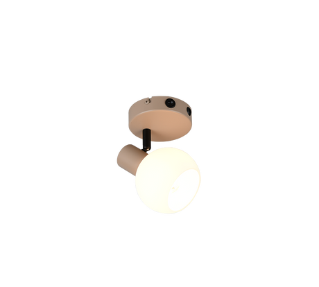 Foco Trio Boba LED warm beige 2700K Ø10cm R86371743