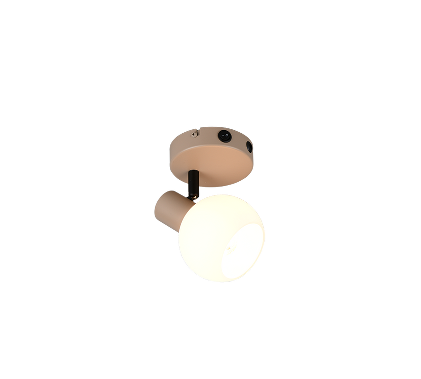 Foco Trio Boba LED warm beige 2700K Ø10cm R86371743