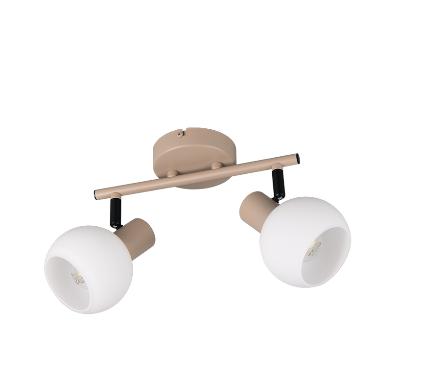 Foco Trio Boba LED warm beige 2700K Ø10cm R86372043