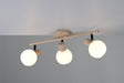 Foco Trio Boba LED warm beige 2700K Ø10cm R86373043