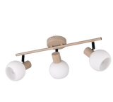 Foco Trio Boba LED warm beige 2700K Ø10cm R86373043
