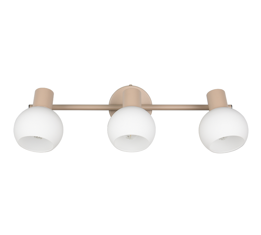 Foco Trio Boba LED warm beige 2700K Ø10cm R86373043