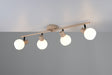 Foco Trio Boba LED warm beige 2700K Ø10cm R86374043