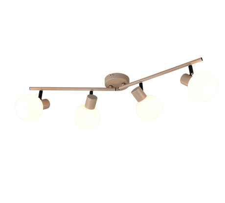 Foco Trio Boba LED warm beige 2700K Ø10cm R86374043