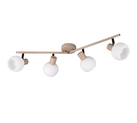 Foco Trio Boba LED warm beige 2700K Ø10cm R86374043