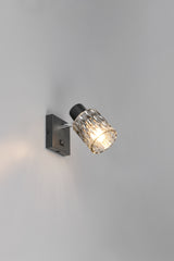 Foco Trio Jack LED negro mate 2700K Ø9cm R86421732