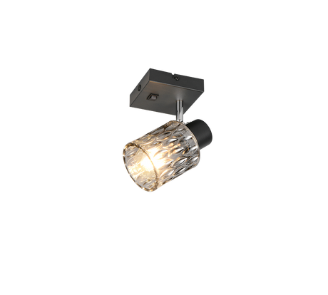 Foco Trio Jack LED negro mate 2700K Ø9cm R86421732