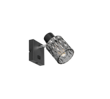 Foco Trio Jack LED negro mate 2700K Ø9cm R86421732