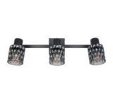 Foco Trio Jack LED negro mate 2700K 55cm R86423032