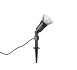Foco de exterior Trio Caceres LED negro 4000K IP44 Ø12,5cm R86466102